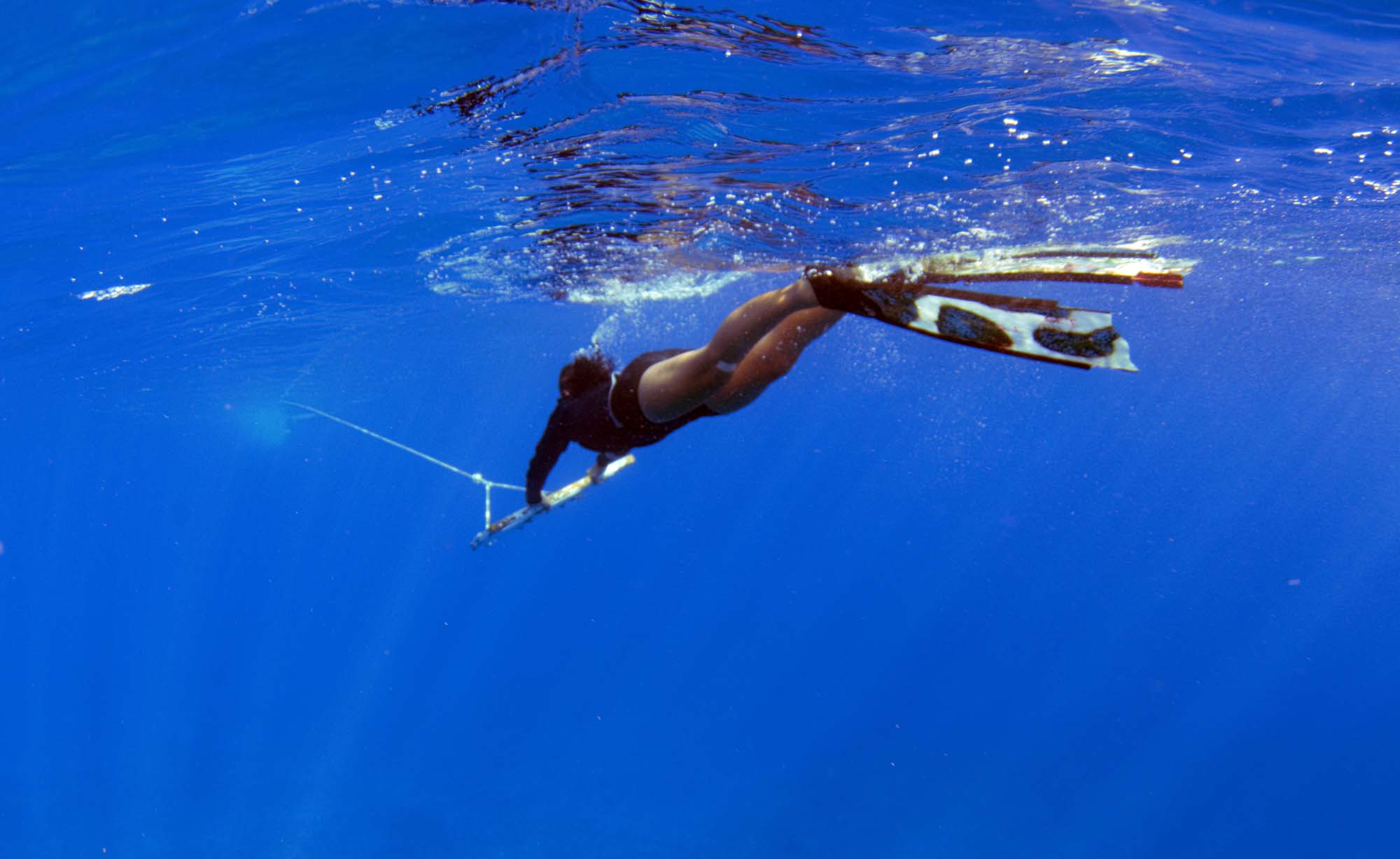 Underwater flying subwing freediving snorkeling Boat tours Moorea Ocean Adventures